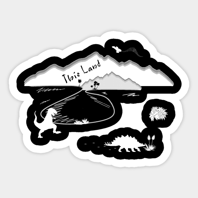 This Land Sticker by NyghtShayd